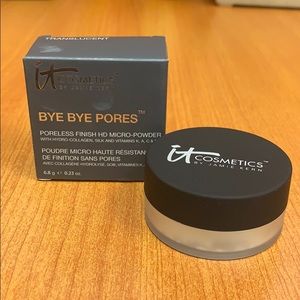NWT, IT Bye Bye Pores Silk HD Anti-Aging Powder